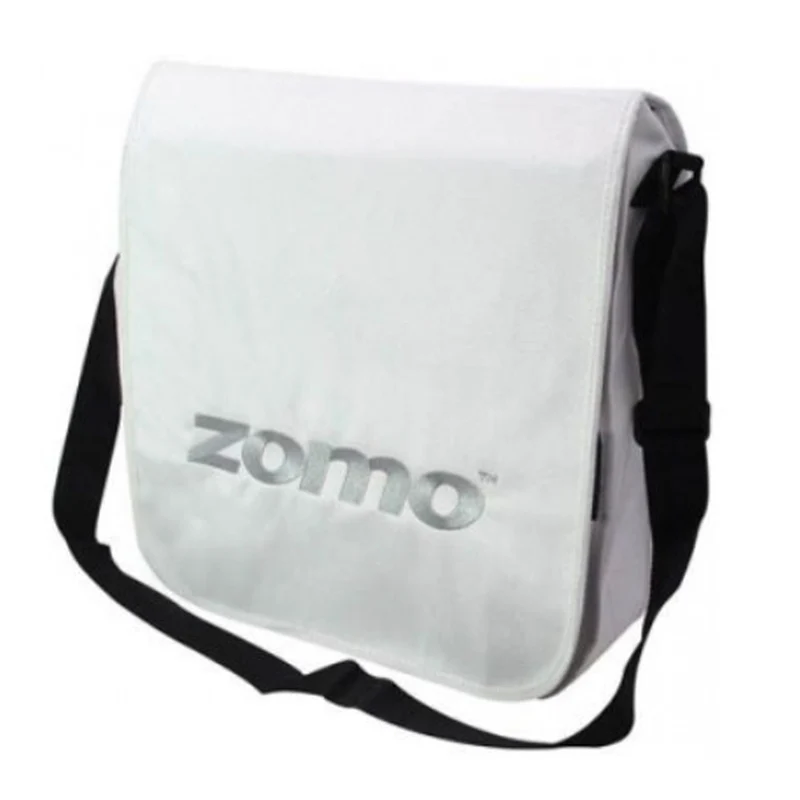 Zomo RECORDBAG STREET-1 WEIB/GREY Borsa legg. x trasp. vinile Bianco/Logo Grigio