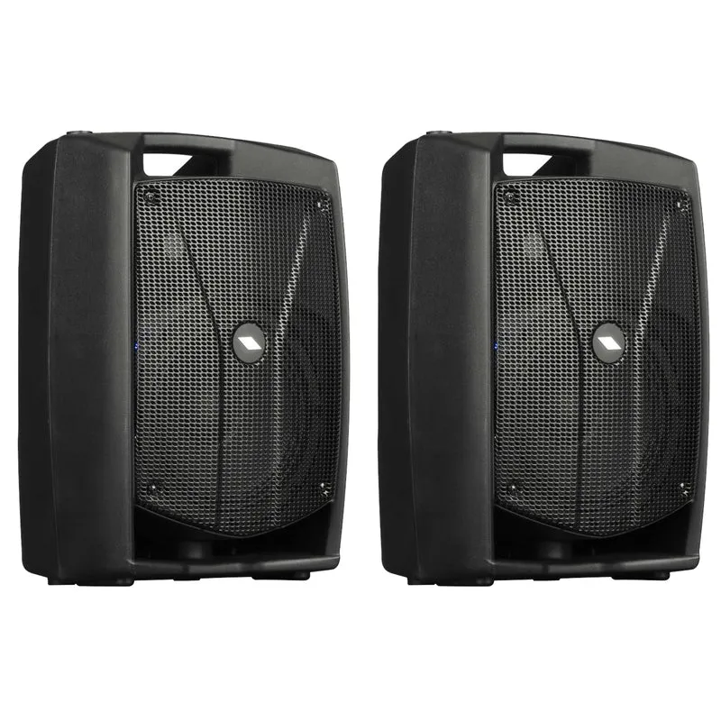 Proel V8 PRO Coppia Diffusore Audio Attivo 2Vie 600W Picco sez. DSP x suono HQ