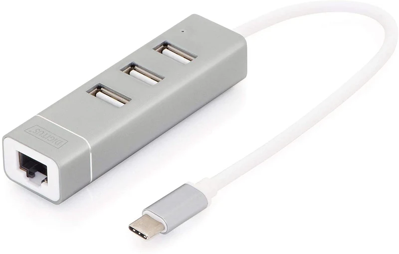Hub Digitus 3 Porte USB 1 Ethernet DA-70253