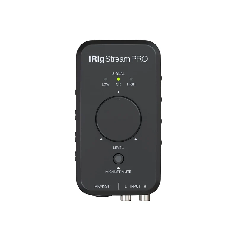 IK Multimedia iRig STREAM PRO Interf.Audio USB 24b.96kHz x iPhone Android Mac/PC