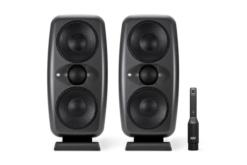 IK Multimedia iLoud MTM MKII Coppia Monitor Audio da Scrivania 100w (70+30) Nero