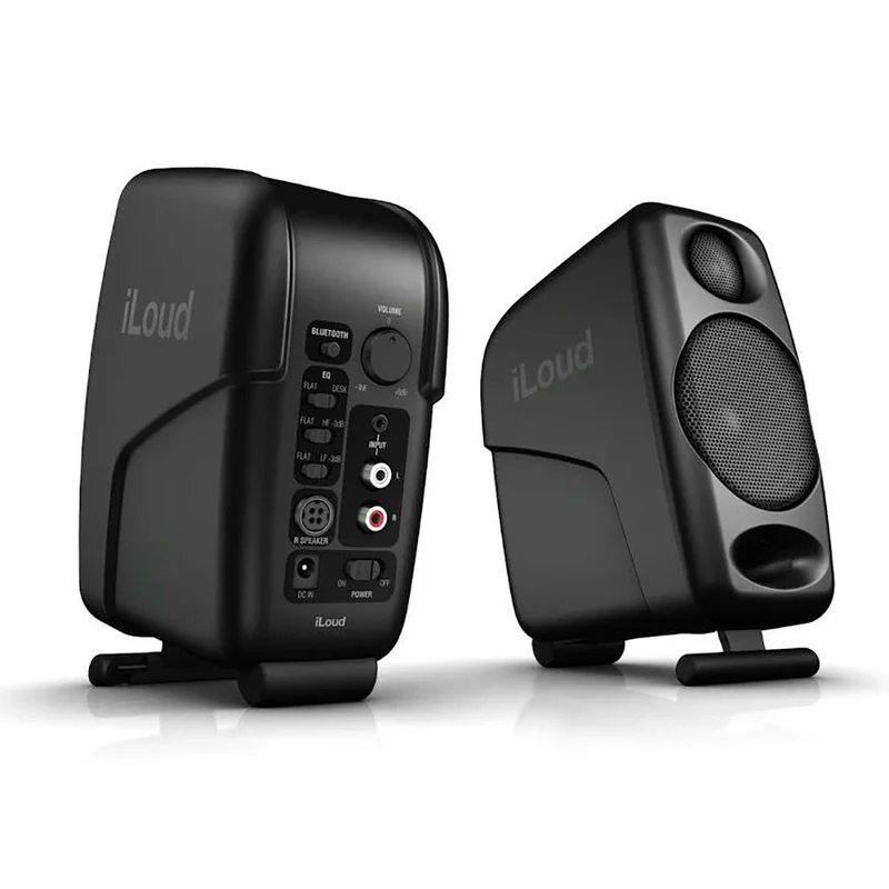 IK Multimedia iLoud MICRO Coppia Monitor Audio Studio 50w RMS woofer da 3", Nero