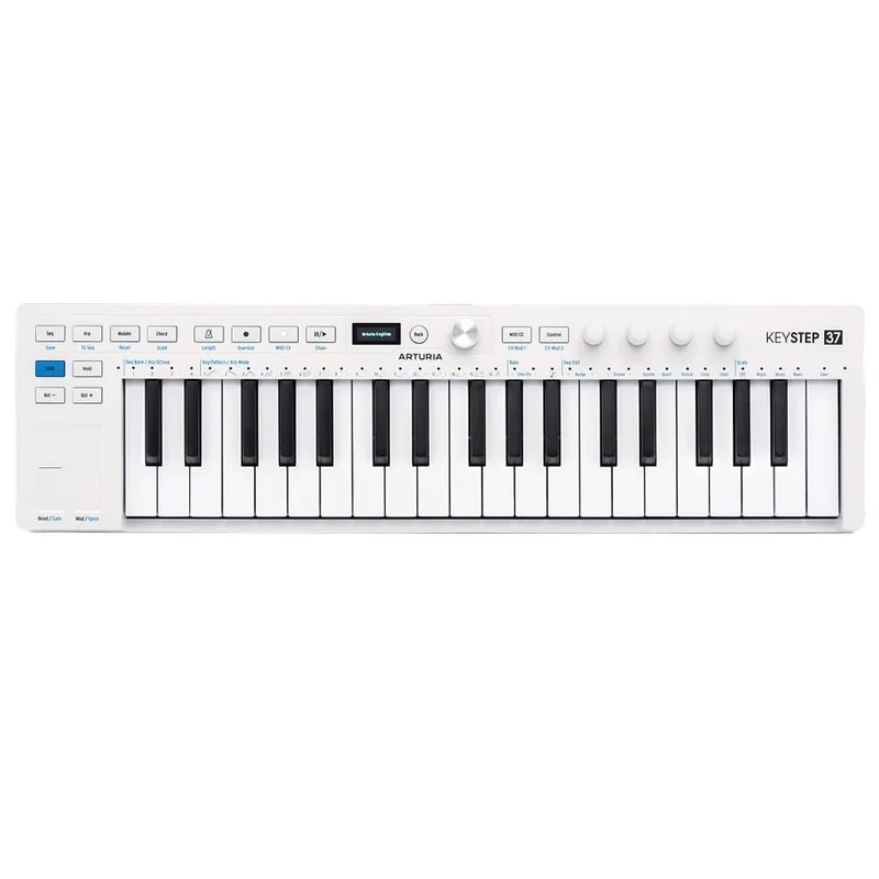 Arturia KEYSTEP 37 MK2 WHITE Tastiera Controller MIDI Sequencer polifon. Bianco