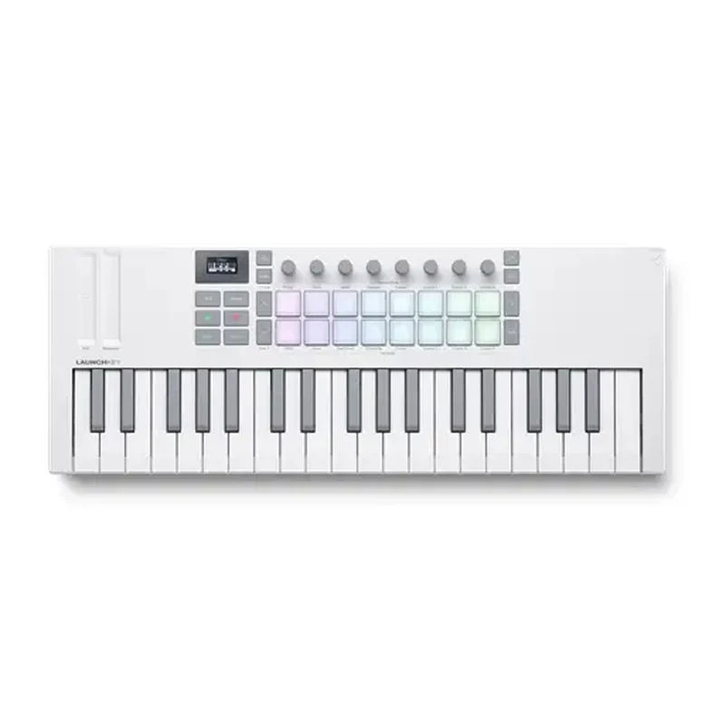Novation LAUNCHKEY MINI 37 MK4 Controller MIDI USB x DAW, Bianco