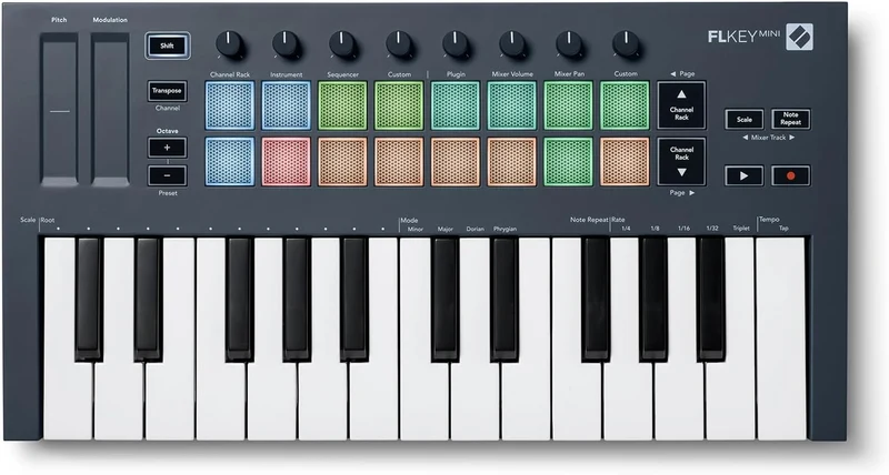 Novation FLkey Mini Tastiera Controller MIDI USB 2Ottave x l'utilizzo x FLStudio