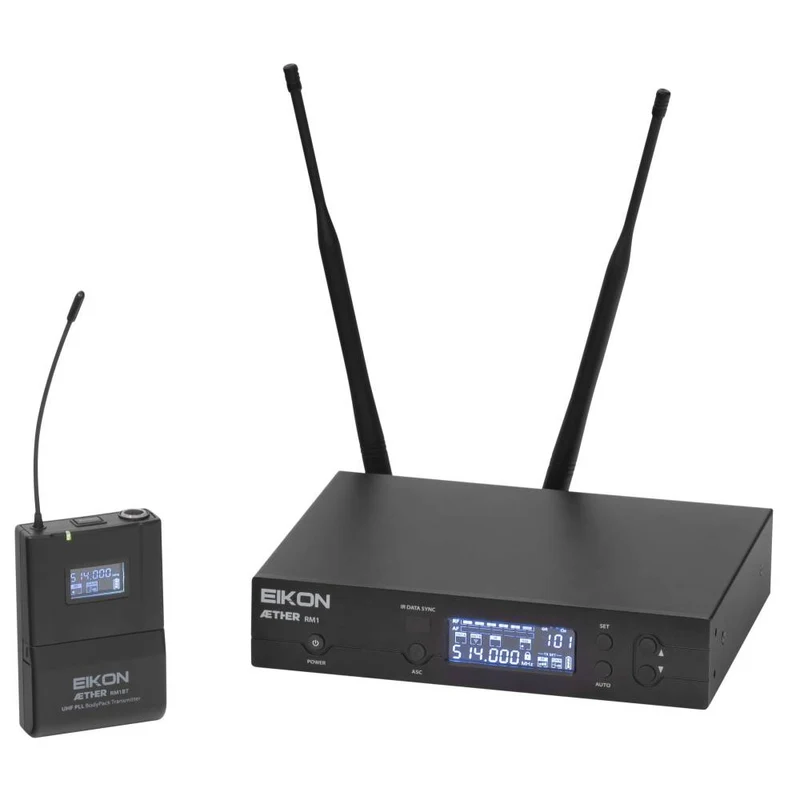 EIKON AETHER RM1HA Sistema Micr. Wireless UHF x strumenti Fr. 514-542 Mhz