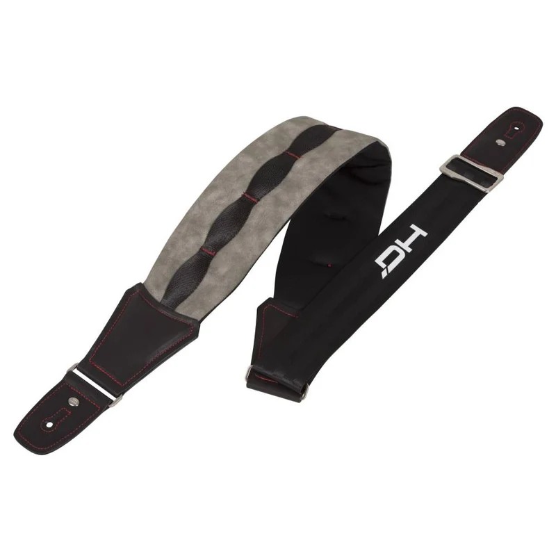 Proel DHSTRAP400GRS Superb Series Tracolla imbot. regol. term. Vera Pelle Grigio
