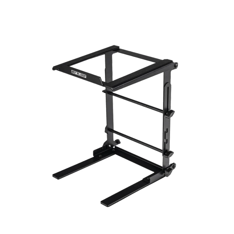 Reloop LAPTOP STAND FLEX V2 Supporto pieghevole e regolabile x LAPTOP Dj, Nero