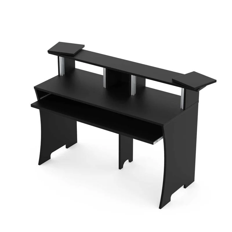 Glorious WORKBENCH BLACK Workstation console di lavor x prod. musicali, Nero