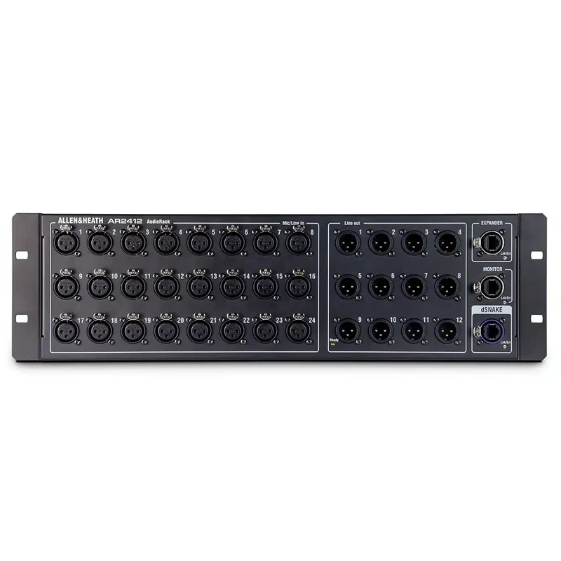 Allen & Heath AR2412 Interfaccia Audio a Rack a 24 In XLR e 12 Out XLR