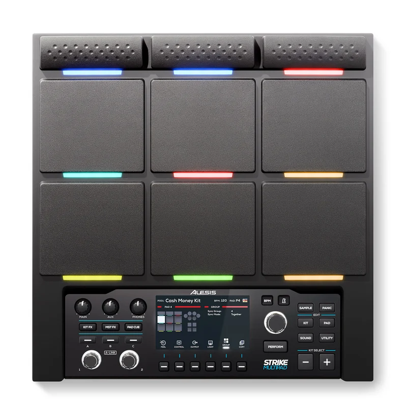 Alesis Strike Multipad Drum Controller a 9 Pad con 32 Giga di memoria interna