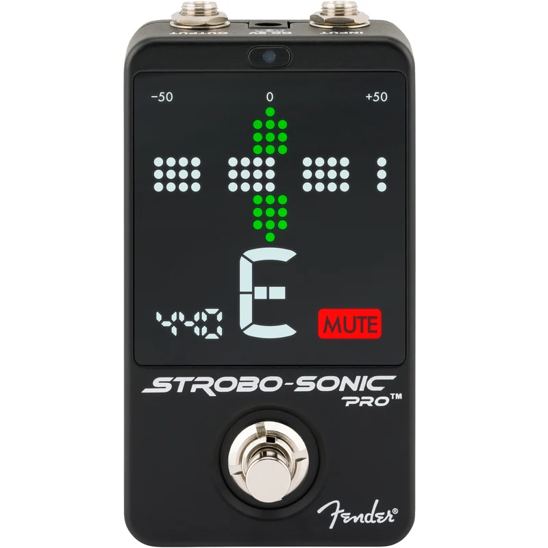 Fender STROBO-SONIC PRO Pedale accordatore stroboscopico display ultra preciso
