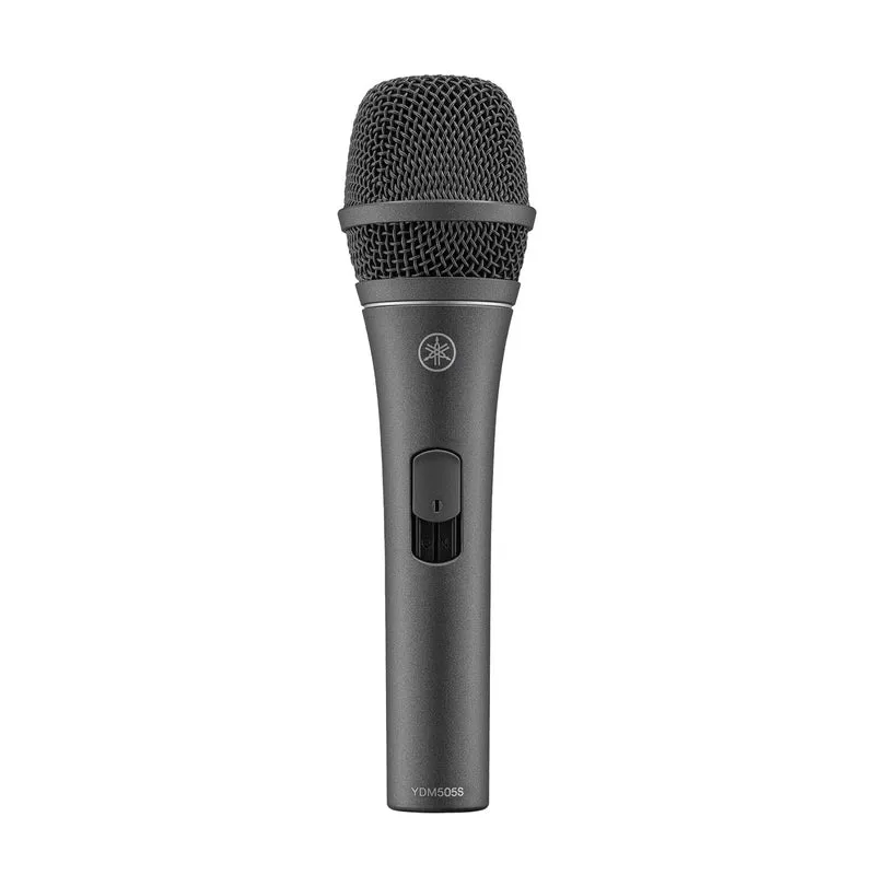 Yamaha YDM505S Microfono Pro cablato dinamico cardioide con interr. Nero Sider.
