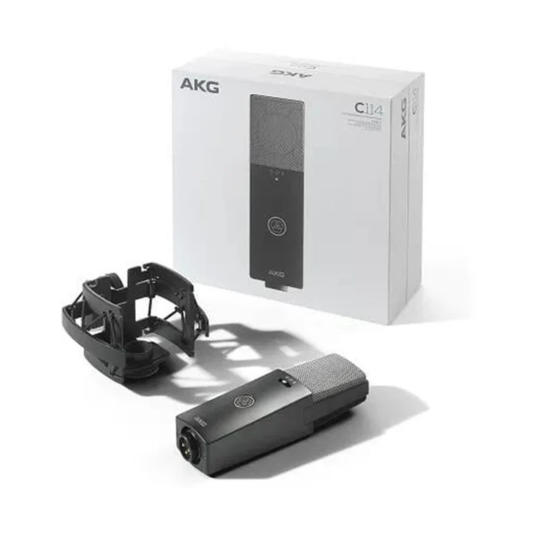 AKG C114 Microfono Condensatore Cablato x podcaster, streamer, YouTuber, video