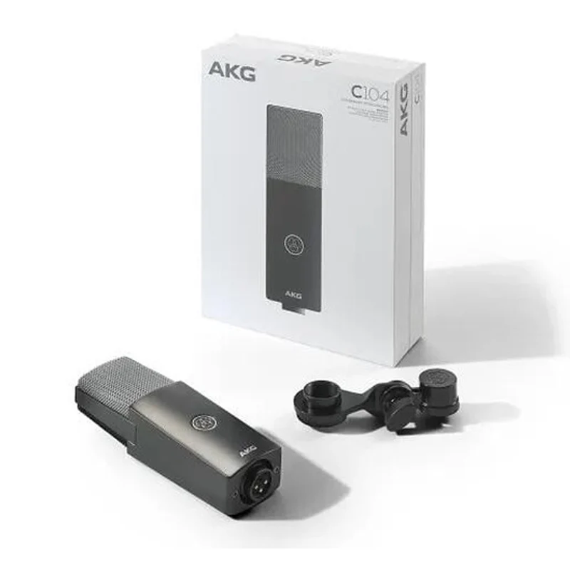 AKG C104 Microfono Condensatore Cablato x podcaster, streamer, YouTuber, video