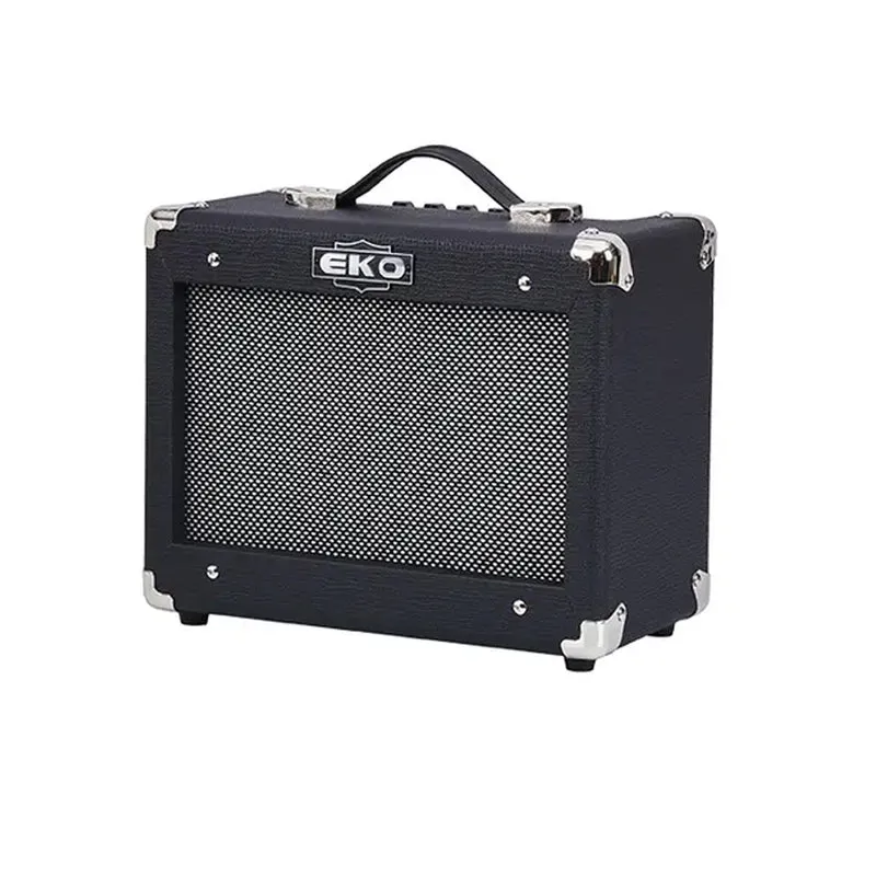 Eko B-BA15 Amplificatore combo per Chitarra, da 15w RMS e con cono da 8", Nero