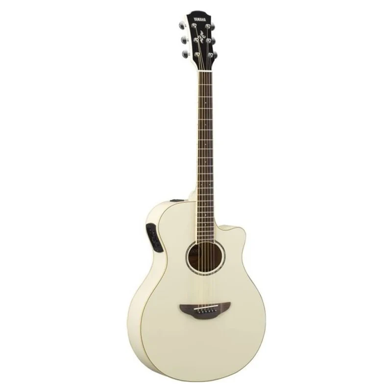Yamaha APX600 VW VINTAGE WHITE Chitarra Acustica Elettrificata Cutaway