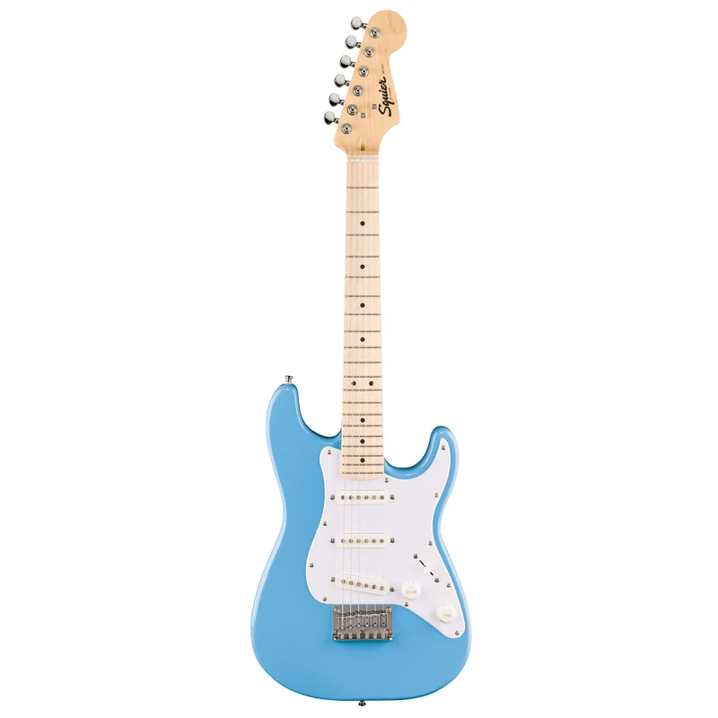 Fender Mini Stratocaster Chitarra Elettrica 20T con manico a "C" California Blue