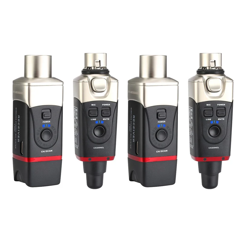 Xvive U35D Dual Sistema Wireless x Microfono Dinamico Trasmett./Ricevit. 5,8GHz