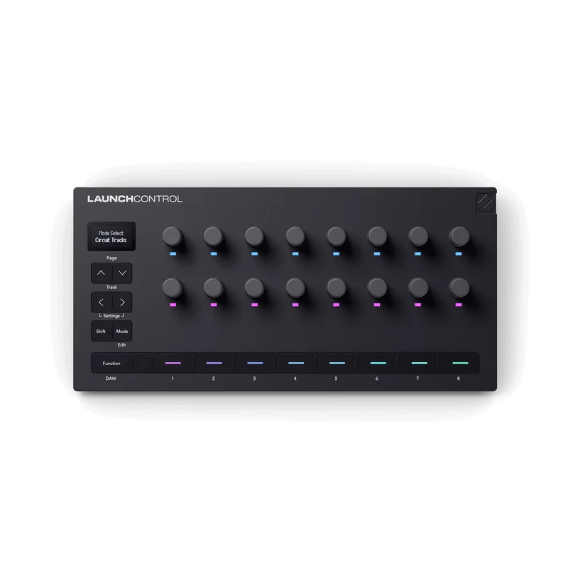 Novation LAUNCH CONTROL 3 Controllo MIDI USB C compatta con 16 encoder 360° RGB