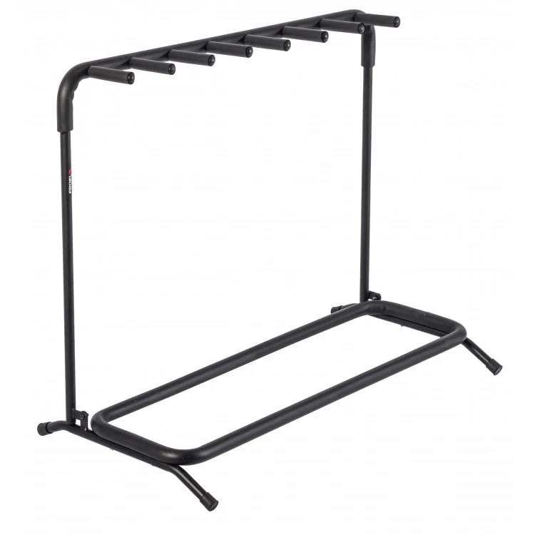 Proel FC870N Supporto pieghevole x7 chitarre class. acus. elet. bassi Nero Opaco