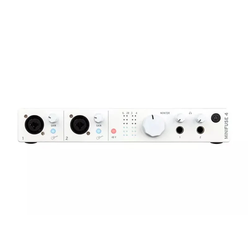 Arturia MINIFUSE 4 WHITE Interfaccia Audio USB C con 2 In Combo, 2 IN TRS, 4 Out