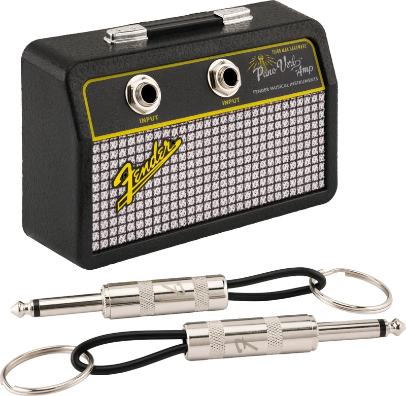 Fender x Third Man Hardware Mini Jack Rack Portachiavi a parete + 2 portachiavi