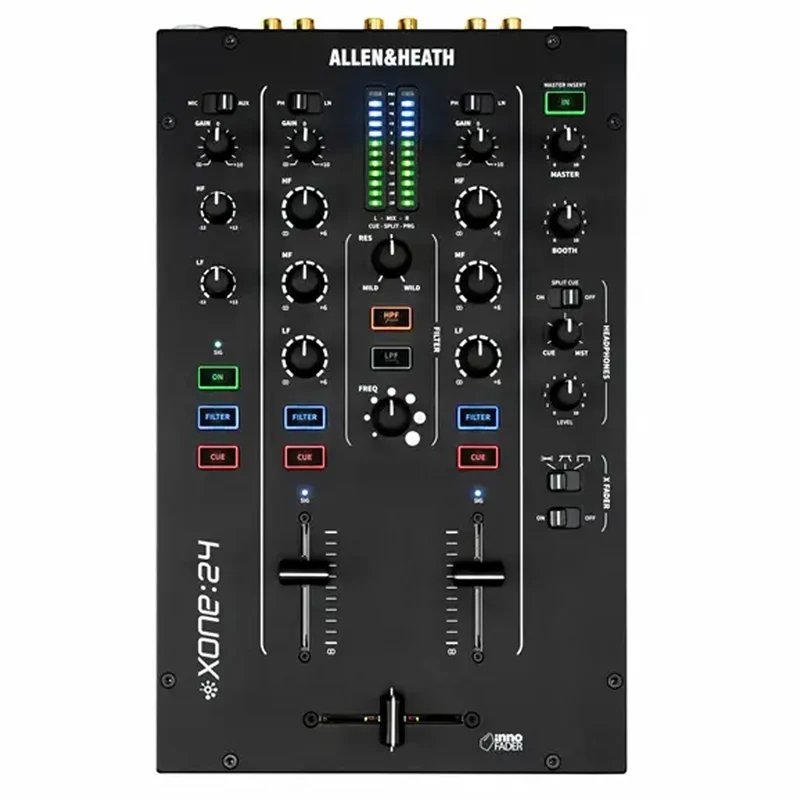 Allen & Heath Xone:24 Mixer Analogico Pro 2canali Phono/Line + 1 canali Mic/Line