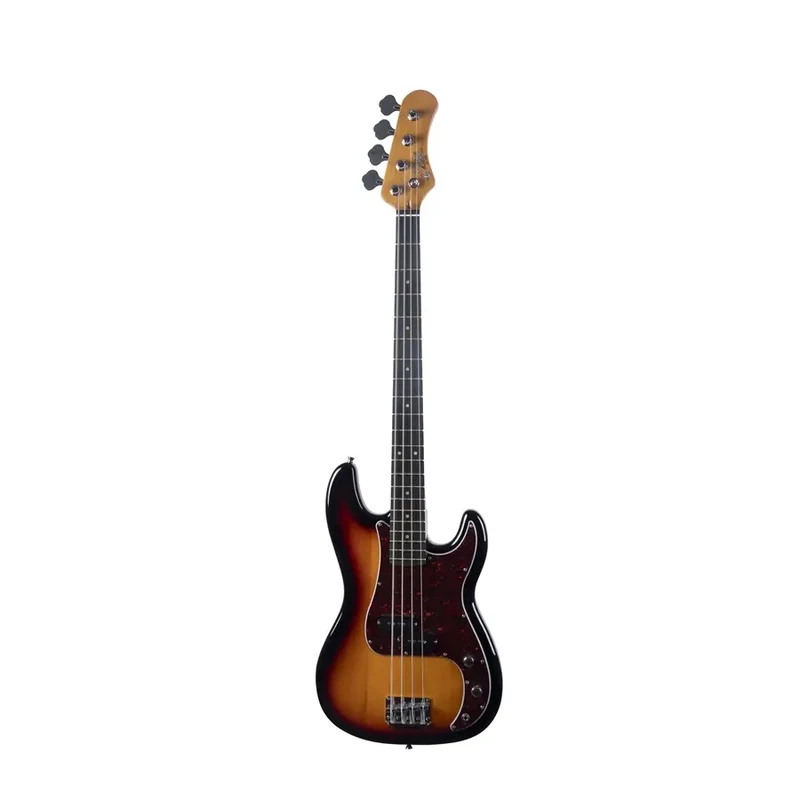 Eko PB-300 SUNBURST Basso elettrico 4 corde serie "Tribute 300" 21Tasti Sunburst