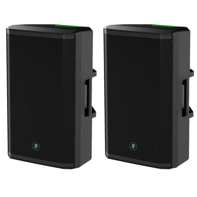 Mackie Thrash215 Coppia Cassa Attiva Monitor Diffus. audio 15" 1300w picco Nero