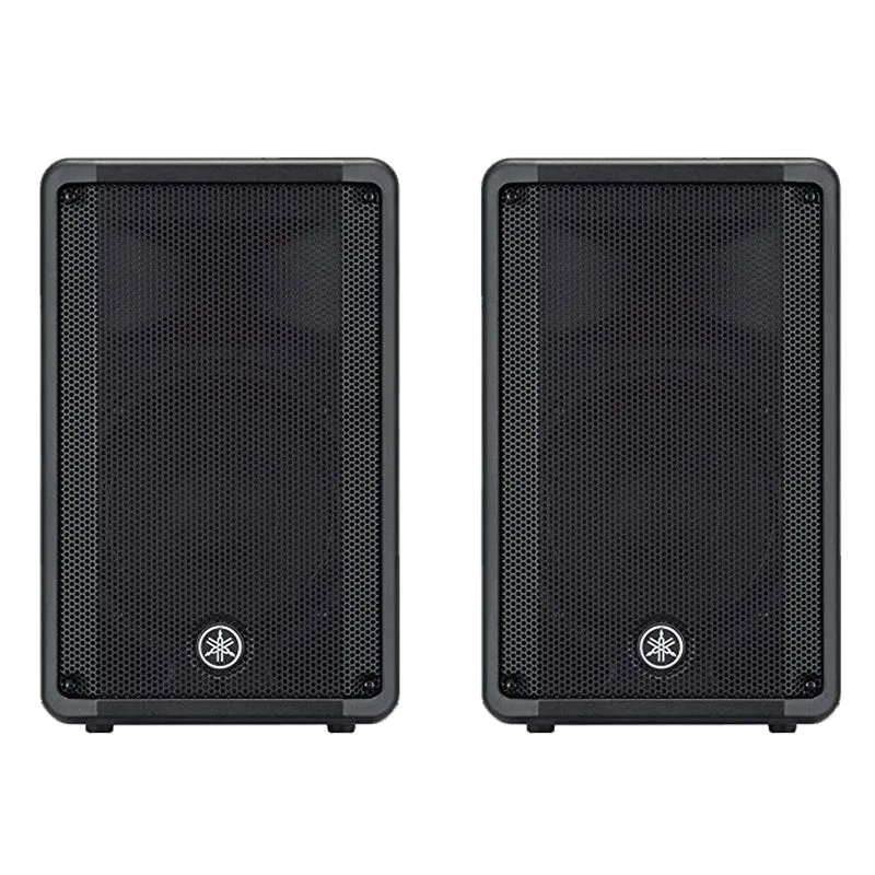 Yamaha DBR10 Coppia Diffusore attivo da 10" e 700w di picco e SPL 131db, Nero