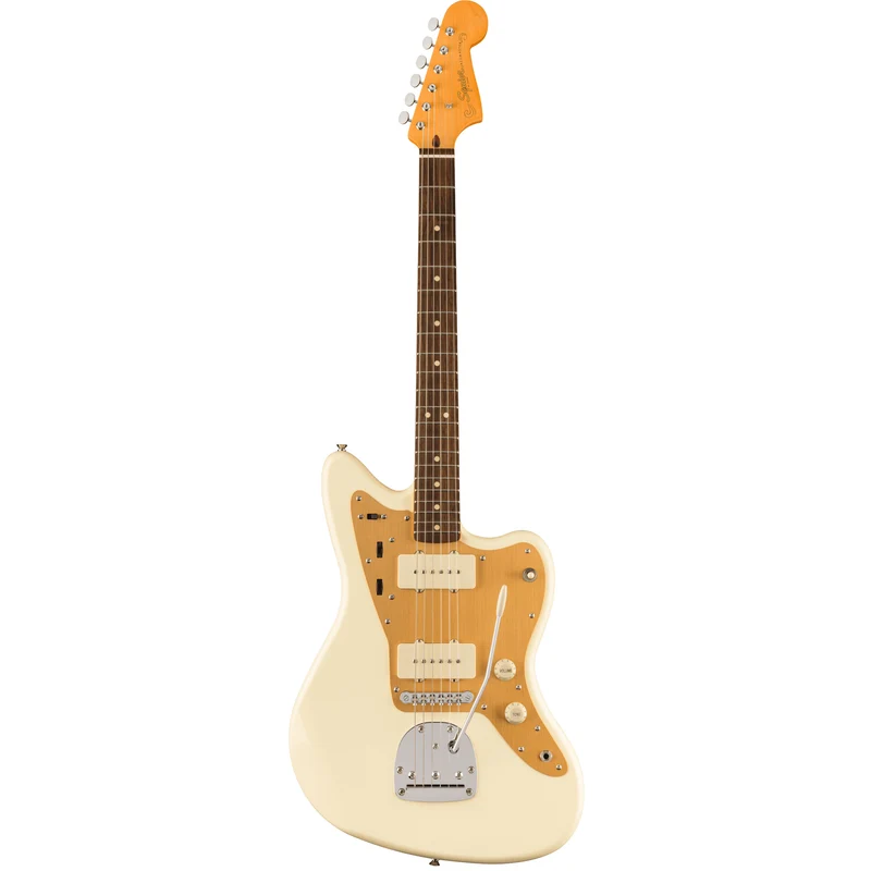 Fender J Mascis Jazzmaster Vintage White Chitarra Elettrica a 21 tasti Jumbo