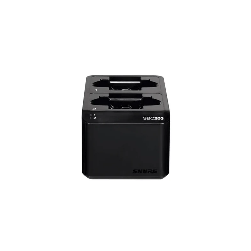Shure SBC203-E Stazione di ricarica doppio docking x batteria ioni a litio SB903