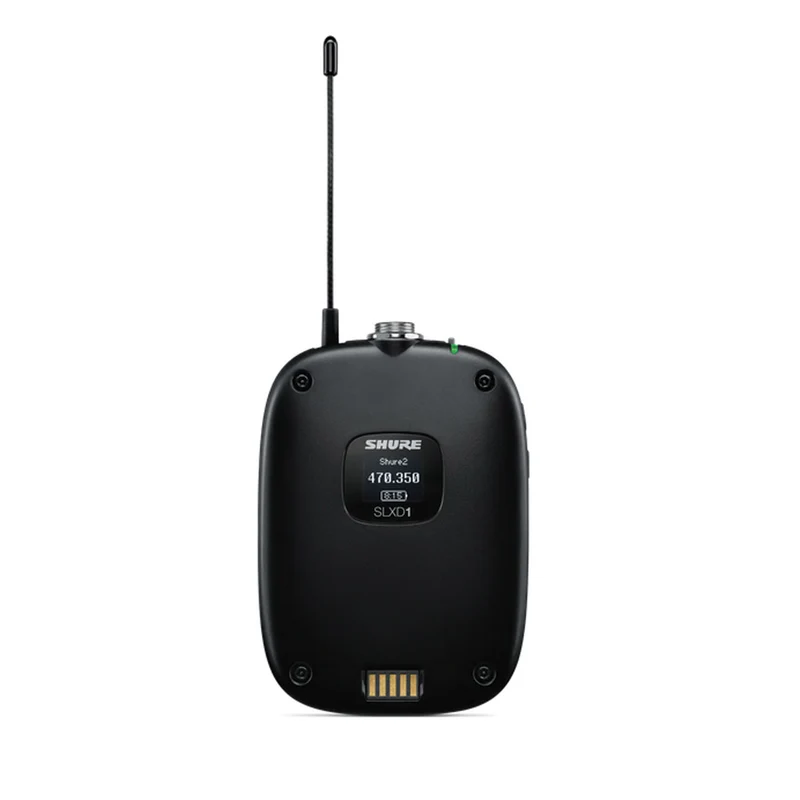 Shure SLXD1-J53 F. 562-606 Trasmett. body-pack per serie SLX-D x strumenti o mic