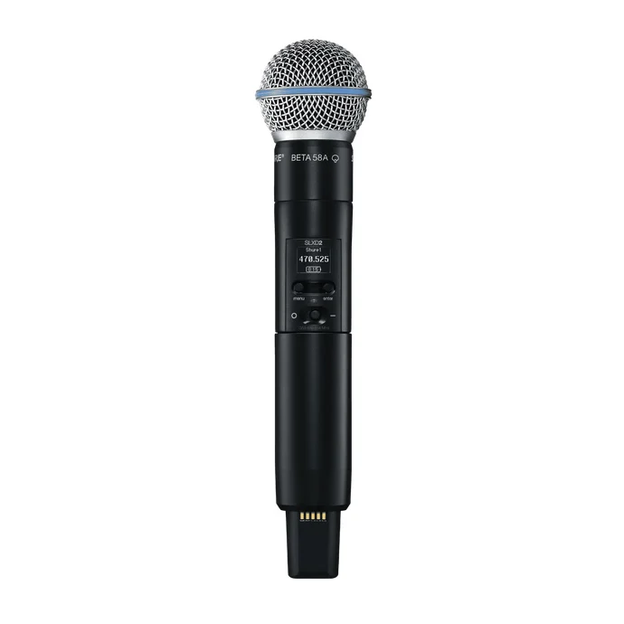 Shure SLXD2-B58-J53 F. 562-606 Mic Palmare Wireless BETA58 x sistemi wire SLXD