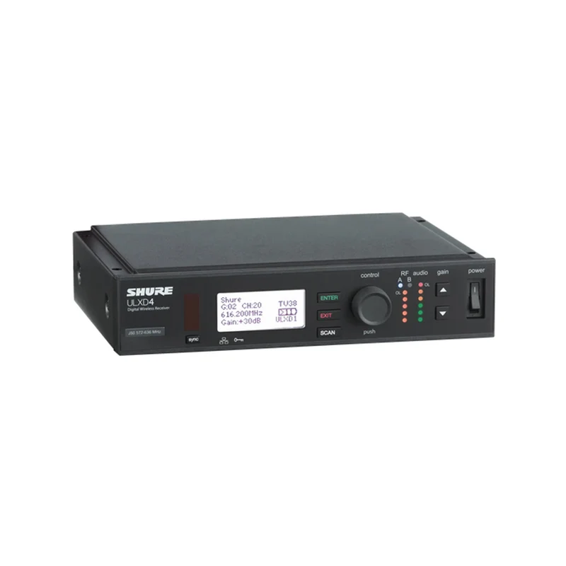 Shure ULXD4E-G51 F. 470-534 Ricevitore wireless per presentazioni e performance