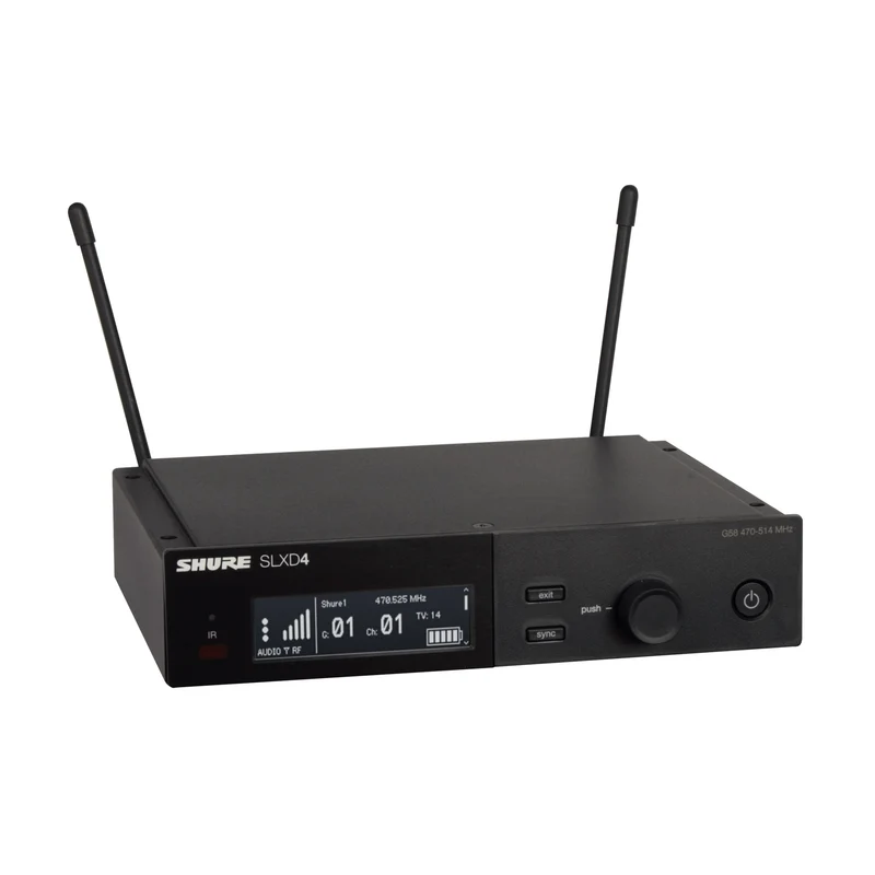 Shure SLXD4E-J53 F. 562-606 Ricevitore wireless per presentazioni e performance