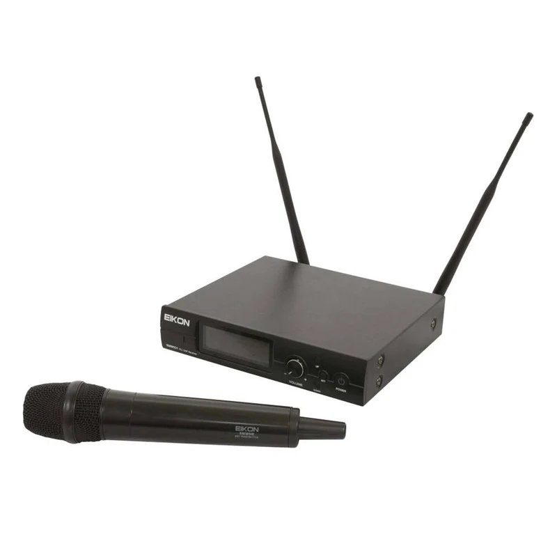 EIKON RMW921MA Sistema microfonico Wireless UHF TRUE DIVERSITY con Palmare