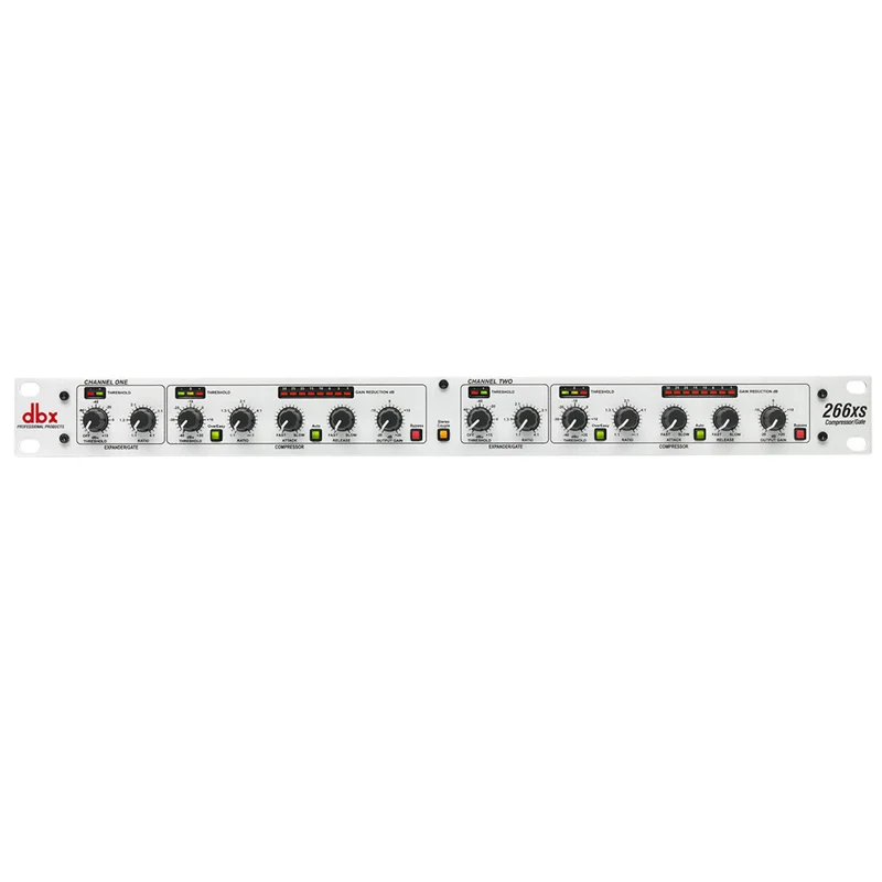 Dbx 266xs Compressore Limiter e Gate audio con compressione brevettata Overeasy