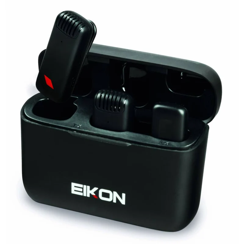 EIKON TWINSTREAM Doppio Mic Wireless x streaming live interviste e riprese