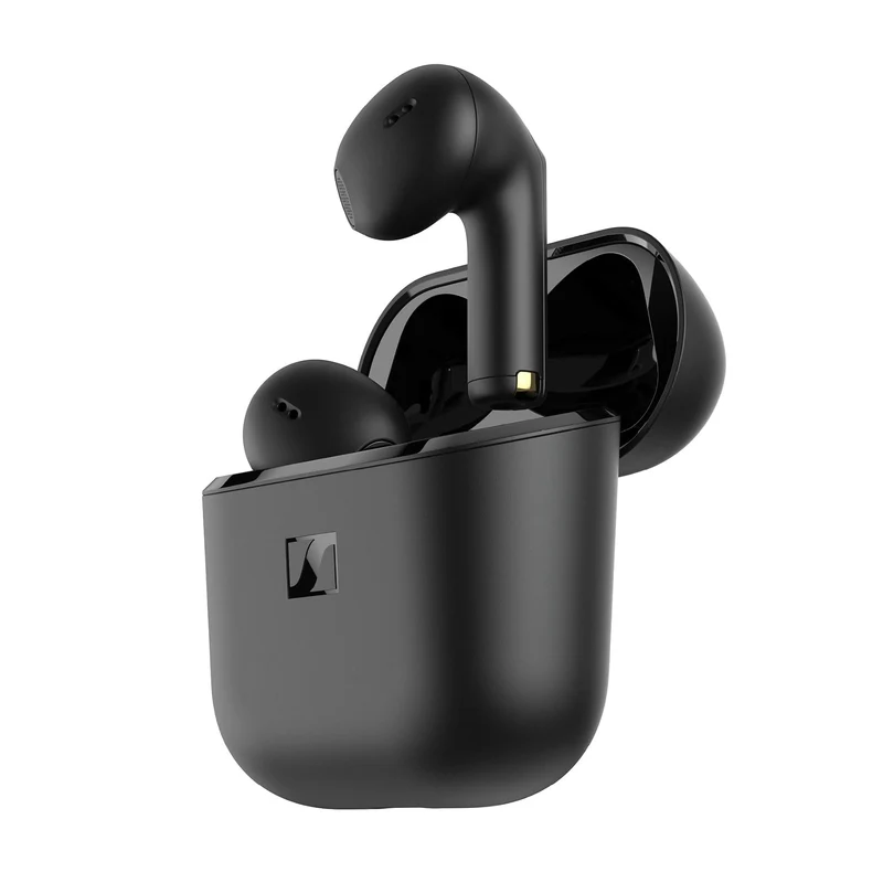 Sennheiser ACCENTUM OPEN Auricolari Bluetooth con mic +custodia di ricarica Nero