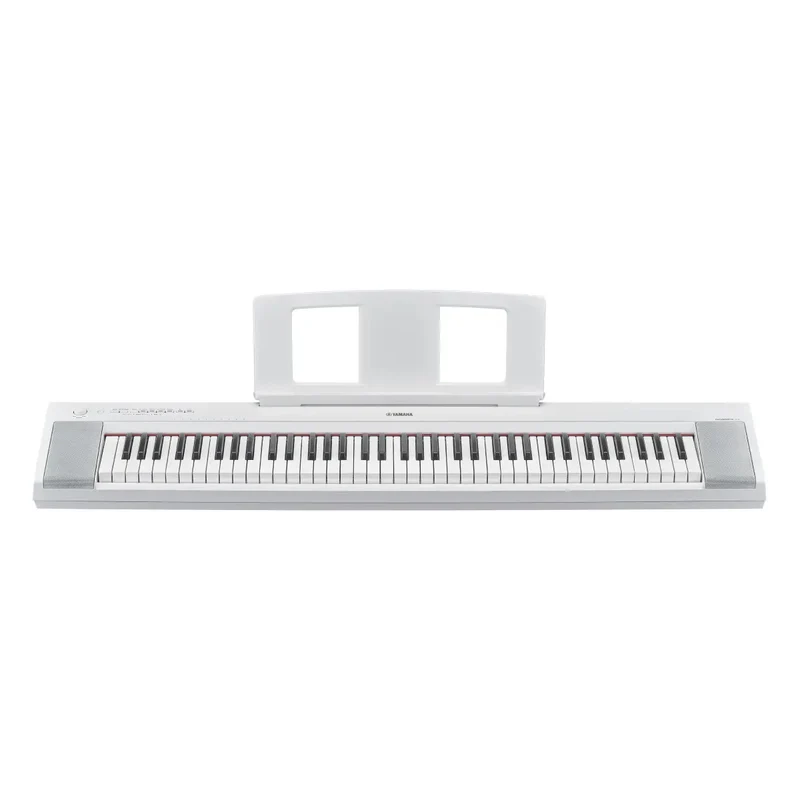 Yamaha NP-35WH WHITE PIAGGERO Pianoforte tastiera Digi portatile batterie 76 t.