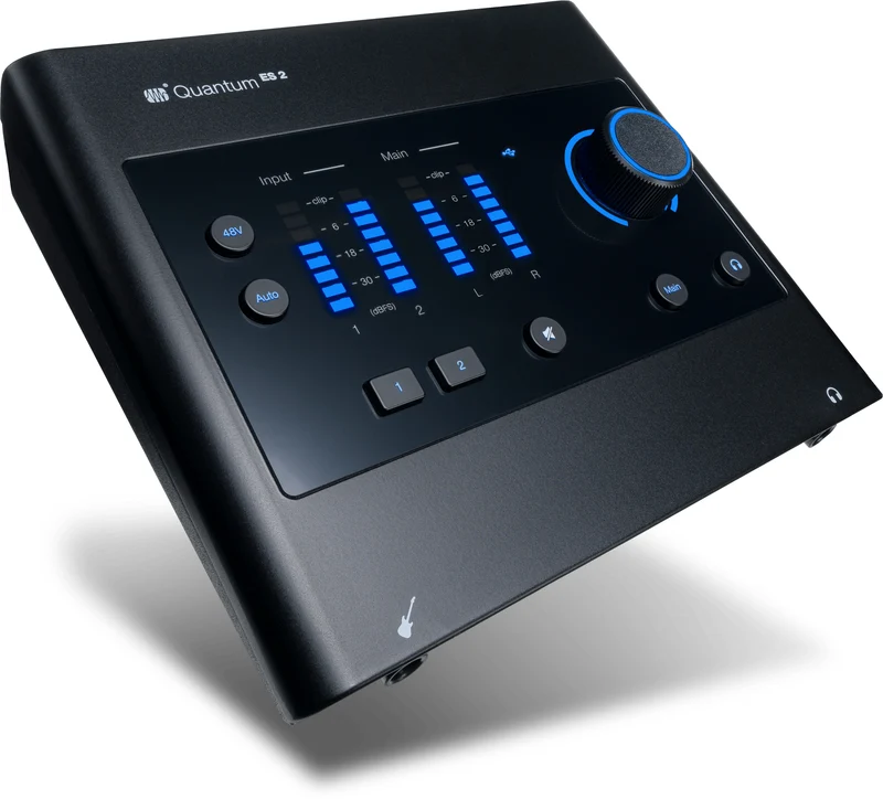 PreSonus QUANTUM ES 2 Interf. audio 2x2 24 bit + licenz. Fender Studio Pro