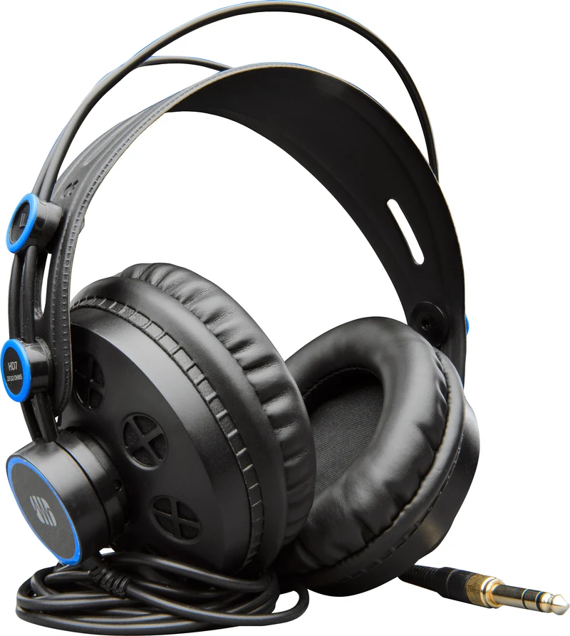 PreSonus HD7 Cuffia cablata Professionale da Studio, semi aperta, Nero