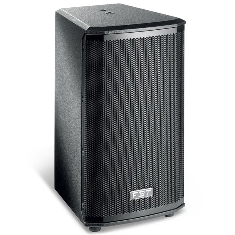 FBT VENTIS 108A Diffusore audio Attivo Professionale da 8" e 900w di picco, Nero