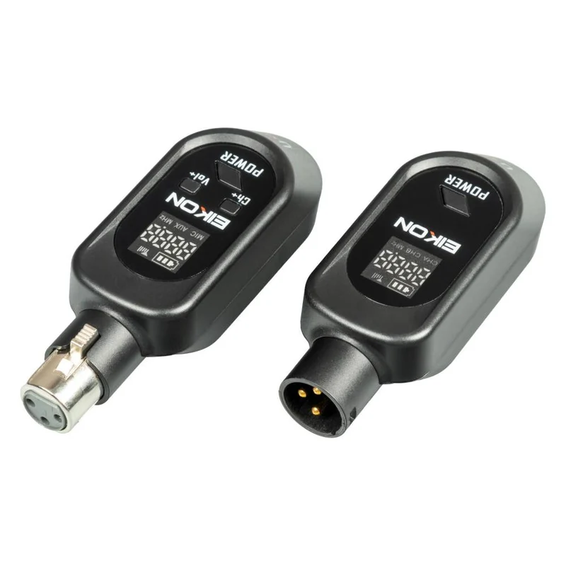 EIKON UXLR Sistema wireless x Mic e Audio con Fr. 568.500–580.100 MHz Nero