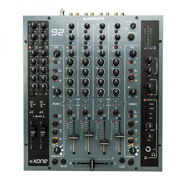 Allen & Heath Xone:92 MKII Mixer Analogico Pro 4C Phono/Line+ 2C Mic/Line x Dj