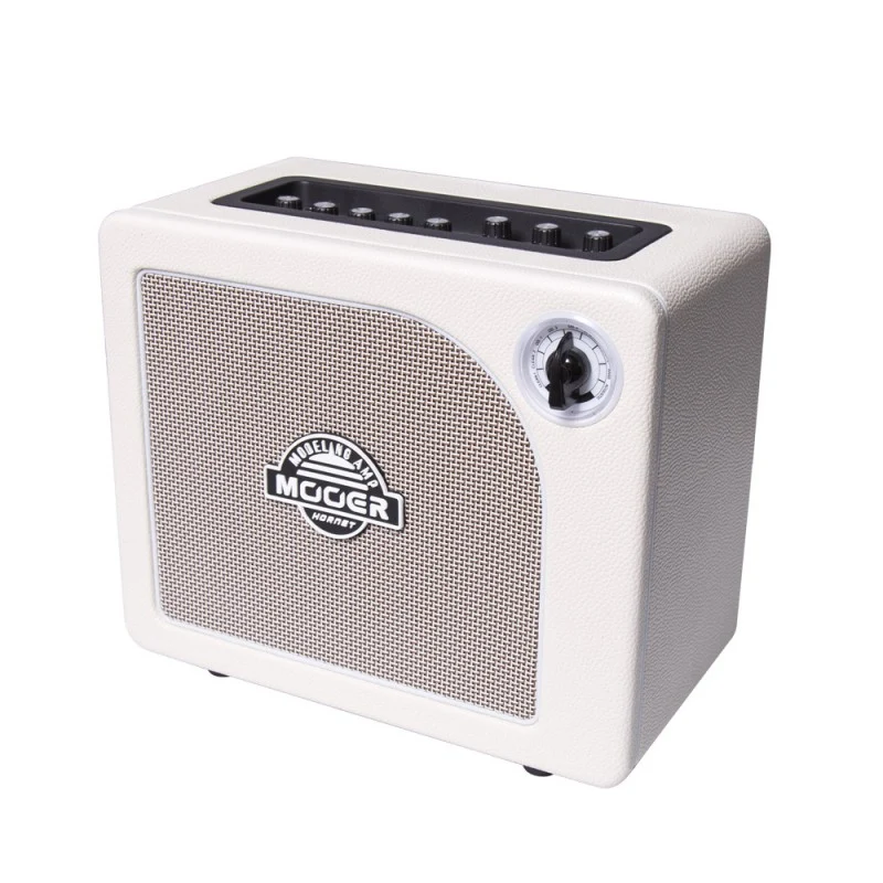 Mooer HORNET 15 WHITE Amp x chitarra 15w accordatore integrato Bluetooth Bianco
