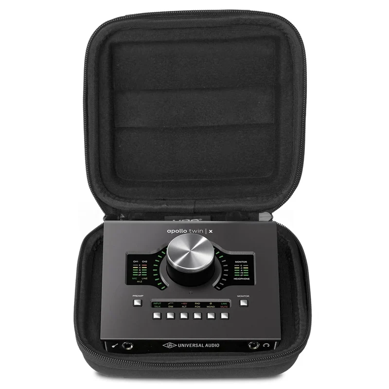 UDG U8437BL UDG Creator Universal Audio Apollo Twin MKII/ Twin X Hardcase Black