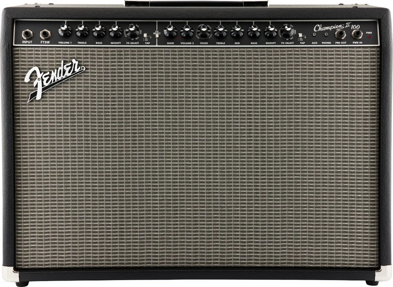 Fender Champion II 100 Ampx chitarra elett. 100w con clean overdrive distorsioni